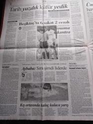 Cumhuriyet Gazetesi - 7 Mart 2003 - Ali Sami Yen Stadında Sarı Lacivert Yasak - Beşiktaş 100 Yaşında - Kofi Annan'a Hayır - İngilizden Kirli Sırlar Irak'a Tesis Kurduğu Ortaya Çıktı - Çin De ABD'nin Karşısında - Melih Gökçek Yargıyla İnatlaşıyor Hitit Güneşi Yine Doğacak - Savaşa İnat Yine Sinema