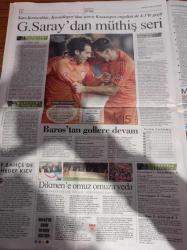 Cumhuriyet Gazetesi - 29 Eylül 2008 - Ertuğrul Sağlam'ın Hakem Benden Özür Diledi Açıklamasına Yalanlama Geldi - AKP'nin IMF Telkiniyle Uygulamaya Koyduğu Program Sistemi Çökertecek - Çelişkiler Ülkesi Amerika - 28 Eylül Bireysel Silahsızlanma Günü - Aşırı Sağın Avusturya Zaferi - Galatasaray'dan Konya'ya da 4 Gol - CEO'lar Kurtulacak