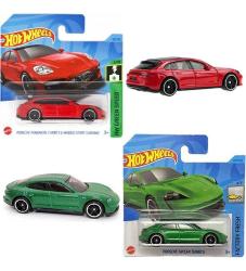 Antika - Hot Wheels - Porsche Taycan Turbo S Yeşil & Panamera Turbo S e-Hybrid Sport Turismo 2 Araç Set (1:64) - kitantik - kitaLog