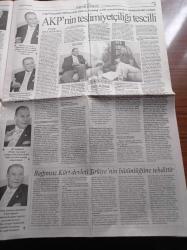 Cumhuriyet Gazetesi - 13 Mayıs 2007 - Cumhuriyet Mitingi İçin İzmirdeyiz - Recep Tayyip Erdoğan Döneminde Suç Patladı - TOKİ Töreni Seçim Mitingi Gibi - Kuşadası Limanı Danıştay Yine Durdurdu - 1982 Harbiye Mezunları Anıtkabir'de - Ahmet Türk Meydan Okudu Seçimi Kitleriz - Süper Lig'de Ya Düğüm Ya Düğün - Tümer Metin