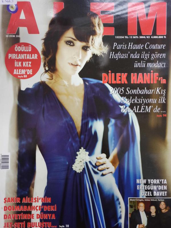 Alem Magazin Dergisi 20 Ekim 2004 Dilek Hanif Dina Topbaş  