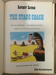 Lucky Luke : The Stage Coach - René Goscinny - Brockhampton Press - İngilizce Kitap (Red Kit : Posta Arabası)