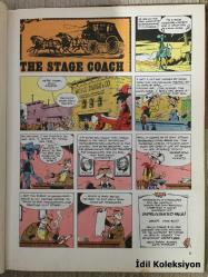 Lucky Luke : The Stage Coach - René Goscinny - Brockhampton Press - İngilizce Kitap (Red Kit : Posta Arabası)