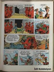 Lucky Luke : The Stage Coach - René Goscinny - Brockhampton Press - İngilizce Kitap (Red Kit : Posta Arabası)