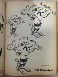 Lucky Luke : Dessinez et Coloriez - Dargaud Editeur - Red Kit Boyama Kitabı (Red Kit : Çiz ve Boya)