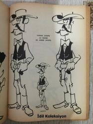 Lucky Luke : Dessinez et Coloriez - Dargaud Editeur - Red Kit Boyama Kitabı (Red Kit : Çiz ve Boya)