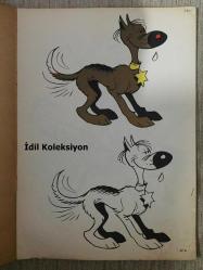 Lucky Luke : Dessinez et Coloriez - Dargaud Editeur - Red Kit Boyama Kitabı (Red Kit : Çiz ve Boya)