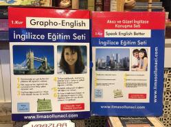 LİMASOLLU NACİ GRAPHO - ENGLISH İngilizce Eğitim Seti ( 1. Kur ve 2. Kur )  KUTULU ( AÇIKLAMAYI OKUYUNUZ )