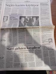 Cumhuriyet Gazetesi - 8 Haziran 2005 - Efes Pilsen Şampiyon - Aziz Yıldırım'dan Havuz Resti - Pera Müzesi Kapılarını Açıyor - Marilyn Monroe'nun Eşyasına 1 Milyon Dolar - Başbakanlık Genelgesiyle Yurtlarda Dini Eğitim Dönemi Başlıyor - Usta Yönetmen Mehmet Ulusoy'u Kaybettik - Recep Tayyip Erdoğan İşgalci Gibi Gösteriyor - İlker Başbuğ Uyardı - Barolardan Ahmet Necdet Sezer'e Destek
