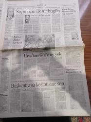 Cumhuriyet Gazetesi - 20 Ağustos 2007 - 43 Yıl Sonra Yine Beşiktaş - Galatasaray Bursa'yı Aştı - Kargıcak Köyünde Antik Kilise Bulundu -Adalet Ve Kalkınma Partisi Greve İtiyor - Bülent Ecevit'siz İlk Kurultay- Atlasjet Uçağı Kaçırılmasında El Kaide Bağlantısı - Doğalgaz Anlaşması - Çankaya İçin İlk Tur