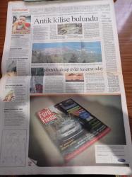 Cumhuriyet Gazetesi - 20 Ağustos 2007 - 43 Yıl Sonra Yine Beşiktaş - Galatasaray Bursa'yı Aştı - Kargıcak Köyünde Antik Kilise Bulundu -Adalet Ve Kalkınma Partisi Greve İtiyor - Bülent Ecevit'siz İlk Kurultay- Atlasjet Uçağı Kaçırılmasında El Kaide Bağlantısı - Doğalgaz Anlaşması - Çankaya İçin İlk Tur