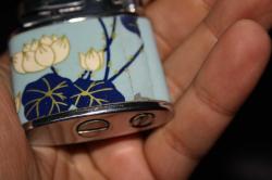 eski çin no 1105 benzinli çakmak (TEKNIK MAVI KUTU