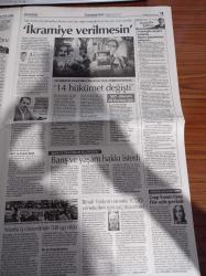 Cumhuriyet Gazetesi - 7 Nisan 2019 - Fenerbahçe Takımı Fener Ol Kampanyasını Sürdürüyor - Ekrem İmamoğlu Süreci Uzatan AKP'ye Sonraki Adım Ne Diye Sordu - Kemal Kılıçdaroğlu İstanbul İl Yönetimine Tarihe Geçtiniz - Canan Kaftancıoğlu - Mansur Yavaş - Rant Fetişizmi - Devlet Bahçeli'nin Önerisi Büyükşehirlerde Muhtarlara Son - Türkan Şoray