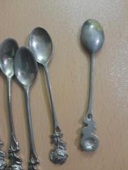 GÜMÜŞ KAPLAMA ÇAY KAŞIĞI 6 LI ESKİ