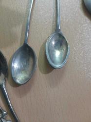 GÜMÜŞ KAPLAMA ÇAY KAŞIĞI 6 LI ESKİ