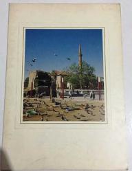 ŞEHİR KARTPOSTALI, ÇİFT YAPRAKLI, TÜRKİYE ANKARA HACI BAYRAM CAMİİ, ARKASI YAZILMAMIŞ, RENKLİ, 12 X 17 CM EBADINDA - 1950'LER, 1960'LAR, 1970'LER, 1980'LER