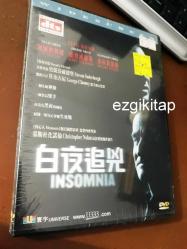 insomnia dvd  (ambalajı açılmamış)  al pacino robin williams (çin baskı) china