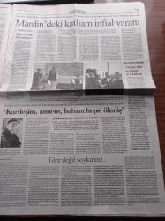 Cumhuriyet Gazetesi - 6 Mayıs 2009 - Deniz Feneri Davasında En Çok İsmi Geçen Yeni Dünya Şirketi Artık Yok - Deniz Gezmiş Ben Askerlere Kıyamadım Ateş Edemedim - Mardin Bilge Köyünde Ülke Tarihinin En Kanlı Katliamı Yaşandı - Anayasa Mahkemesi Başkanvekili Osman Paksüt'ten Savcılara Suç Duyurusu - Van Gogh