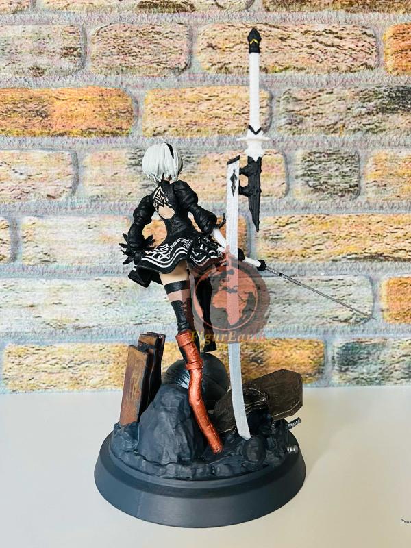 Nier Automata A2 - Yorha Nier 2B - 27 cm - Antika ve Koleksiyon