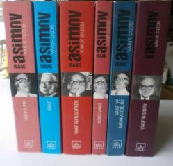 Vakıf Serisi 6 Kitap / Vakıf'ın Sırrı - Vakıf Kurulurken - İkinci Vakıf - Vakıf ve İmparatorluk - Vakıf - Vakıf İleri