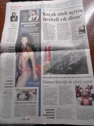 Cumhuriyet Gazetesi - 11 Nisan 2011 - Trabzonspor Galatasaray'ı Devirdi - CHP'de Eski İsimler Liste Dışı - Önder Sav - Mustafa Balbay İzmir Adayı - 12 Eylül'ün Mağdurları Temkinli - Liseli Gençlerin İsyanı - Muhalif Belediyelere Baskı - NATO Genel Sekreteri Libya'da Askeri Çözüm Olamaz - Kaçak Otel Açılışında Heykele Yıkım Kararı - Selahattin Demirtaş Hakkari'den Aday - Leyla Zana