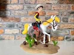 Red Kit Diorama - Lucky Luke - 25 cm