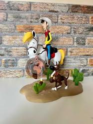 Red Kit Diorama - Lucky Luke - 30 cm