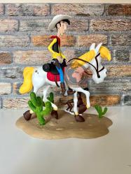 Red Kit Diorama - Lucky Luke - 30 cm