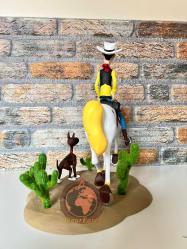 Red Kit Diorama - Lucky Luke - 30 cm