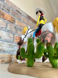 Red Kit Diorama - Lucky Luke - 30 cm