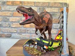 Jurassic Park Diorama - 20 cm