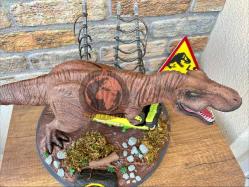 Jurassic Park Diorama - 20 cm