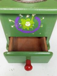 Antika El Boyama Avrupa Kahve Değirmeni