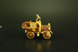 TÜRKİYEDE   TEK Vintage Fiat Araba Anahtarlığı, 1920'ler Fiat Anahtarlık, Pirinç   ANAHTARLIK SORUNSUZ KOLLEKSİYONLUK (YENİ RAF TENEKE KUTU