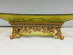 Eskilerden Avrupa Taş Detaylı Döküm Vazo ve Sunumluk