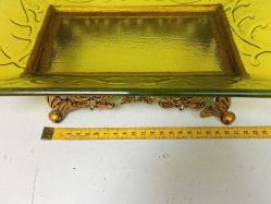 Eskilerden Avrupa Taş Detaylı Döküm Vazo ve Sunumluk