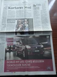 Cumhuriyet Gazetesi - 13 Eylül 2011 - Güreşte İlk Madalya Cenk İldem'in - Futbolda Şike Soruşturmaları - Ceza Avukatı İsmail Sami Çakmak'ın 12 Eylül Anıları Yazı Dizisi - PKK Saldırısında 5 Kişi Yaşamını Yitirdi - Öğretmenlere Tehdit - Şemdinli Saldırısı - Gürsel Tekin Metris'e Aziz Yıldırım'ı Ziyarete Gitti - Deniz Fenerinde Köstebek Sorgusu - Recep Tayyip Erdoğan Gazze'ye Gitmeyecek