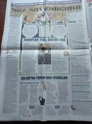 Cumhuriyet Gazetesi - 13 Eylül 2011 - Güreşte İlk Madalya Cenk İldem'in - Futbolda Şike Soruşturmaları - Ceza Avukatı İsmail Sami Çakmak'ın 12 Eylül Anıları Yazı Dizisi - PKK Saldırısında 5 Kişi Yaşamını Yitirdi - Öğretmenlere Tehdit - Şemdinli Saldırısı - Gürsel Tekin Metris'e Aziz Yıldırım'ı Ziyarete Gitti - Deniz Fenerinde Köstebek Sorgusu - Recep Tayyip Erdoğan Gazze'ye Gitmeyecek