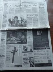 Cumhuriyet Gazetesi - 1 Ocak 2006 - Futbol Duayeni Halit Deringör - Galatasaray Zor Durumda - Ahmet Necdet Sezer'den Ders Gibi Mesaj- Güldal Mumcu Uğur Mumcu'nun Arkasına Sığınıyorlar - Yeni Yılda YTL Kullanılacak - Hükümet SPK'de Kadrolaşıyor - Ermeni Sorunu - ABD Genelkurmay Başkanı Peter Pace Geliyor