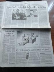 Cumhuriyet Gazetesi - 9 Ocak 2006 - Haluk Ulusoy'un Başağrısı Recep Tayyip Erdoğan'ın Arkadaşı Hasan Doğan - Meltem Cumbul - Terörist Mehmet Ali Ağca Tahliye Ediliyor - Kuş Gribi Korkusu - Türkiye'ye Karşı Alarm İran Sınırı Kapattı Rusya Uyardı - Evcil Hayvanlar Risk Oluşturuyor