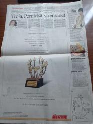 Cumhuriyet Gazetesi - 9 Ocak 2006 - Haluk Ulusoy'un Başağrısı Recep Tayyip Erdoğan'ın Arkadaşı Hasan Doğan - Meltem Cumbul - Terörist Mehmet Ali Ağca Tahliye Ediliyor - Kuş Gribi Korkusu - Türkiye'ye Karşı Alarm İran Sınırı Kapattı Rusya Uyardı - Evcil Hayvanlar Risk Oluşturuyor