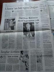 Cumhuriyet Gazetesi - 9 Ocak 2006 - Haluk Ulusoy'un Başağrısı Recep Tayyip Erdoğan'ın Arkadaşı Hasan Doğan - Meltem Cumbul - Terörist Mehmet Ali Ağca Tahliye Ediliyor - Kuş Gribi Korkusu - Türkiye'ye Karşı Alarm İran Sınırı Kapattı Rusya Uyardı - Evcil Hayvanlar Risk Oluşturuyor