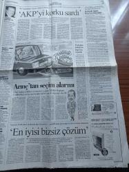 Cumhuriyet Gazetesi - 12 Nisan 2007 - Beşiktaş Fenerbahçe'yi Yendi - Türkiye'nin Uyarılarını Dikkate Almayan Mesut Barzani Söylemini Daha Da Sertleştirdi Kıyamet Tehdidi - ABD Barzani'ye Arka Çıkıyor - Gözler Yaşar Büyükanıt'ta - Anayasa Mahkemesi Yabancıya Satışa İptal - Asteğmen Sorguda Andıç'ta Gözaltı