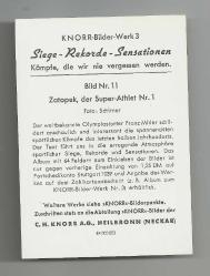 KNORR-BILDER-WERK 3 / SIEGE REKORDE-SENSATIONEN SPOR KONULU ALBÜM KARTLARI...