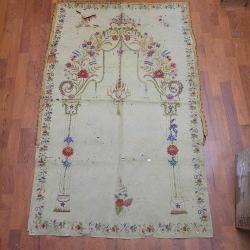 Antika - OSMANLI Tekke işi keçe seccade, 158x98 cm - kitantik - kitaLog