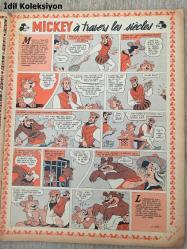 Le Journal De Mickey - Nouvelle Serie - No.273 - Walt Disney -  18/8/57 - Fransızca Dergi (Mickey'nin Günlüğü - Yeni Seri) Mickey Mouse , Donald Duck , Goofy