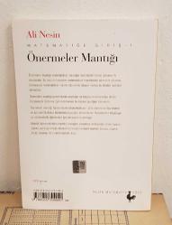ÖNERMELER MANTIĞI / MATEMATİĞE GİRİŞ 1