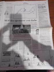 Cumhuriyet Gazetesi - 8 Ocak 2009 - Sabih Kanatoğlu-Ergenekon Operasyonu Kapsamında Laik Cumhuriyetin Savunucu Yargıtay Onursal Başsavcısı'nın Evi Basıldı - AKP'ye Muhalefet Eden Gözaltına Alınıyor - Kemal Gürüz - Yalçın Küçük - Sabih Kanadoğlu'na Gözdağı - Doğalgaz Krizi - istek Vakfı - Bedrettin Dalan