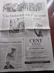 Cumhuriyet Gazetesi - 13 Nisan 2008 - Başsavcılık Gülen Cemaatinin Şeriat Amaçlı Çete Oluşturduğunu Kanıtlarla Gösterdi - İtalyan Sanatçı Pippa Bacca Ölü Bulundu - Barış Elçisine İğrenç Tecavüz - İtalya'da Seçimler Bugün Yapılacak - Profesör Yaşar Gürbüz'den AKP Hakkındaki Kapatma Davasına İlişkin Çarpıcı Yorum ABD'nin Oyunu Bozuldu - Deniz Baykal'dan Başbakan Recep Tayyip Erdoğan'a Tıynetinde Rüşvet Var