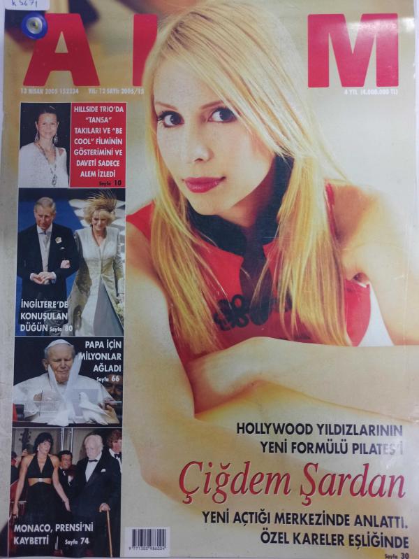 Alem Magazin Dergisi 13 Nisan 2005 Çiğdem Şardan Ender  